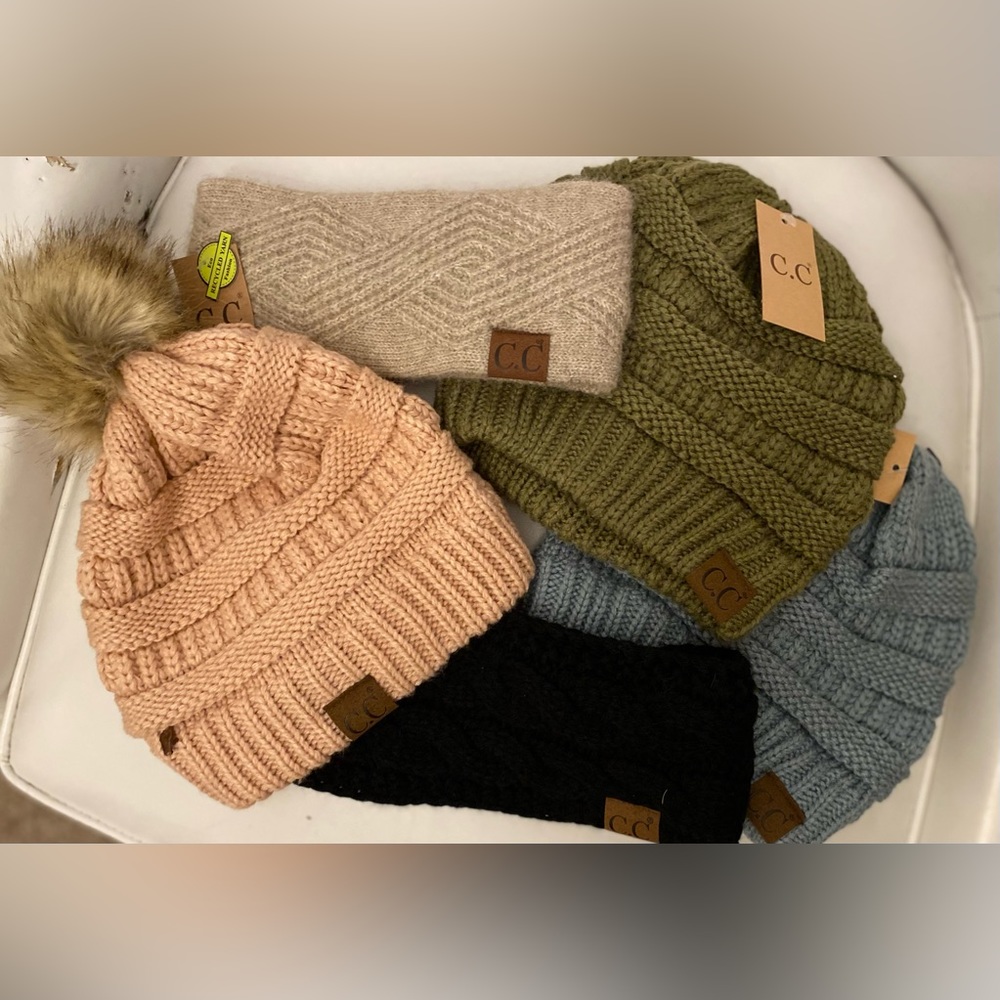 C.C. Brand Beanie Bundle